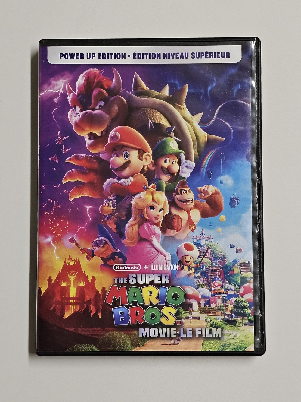 The Super Mario Bros. Movie Power Up Edition 2023 DVD